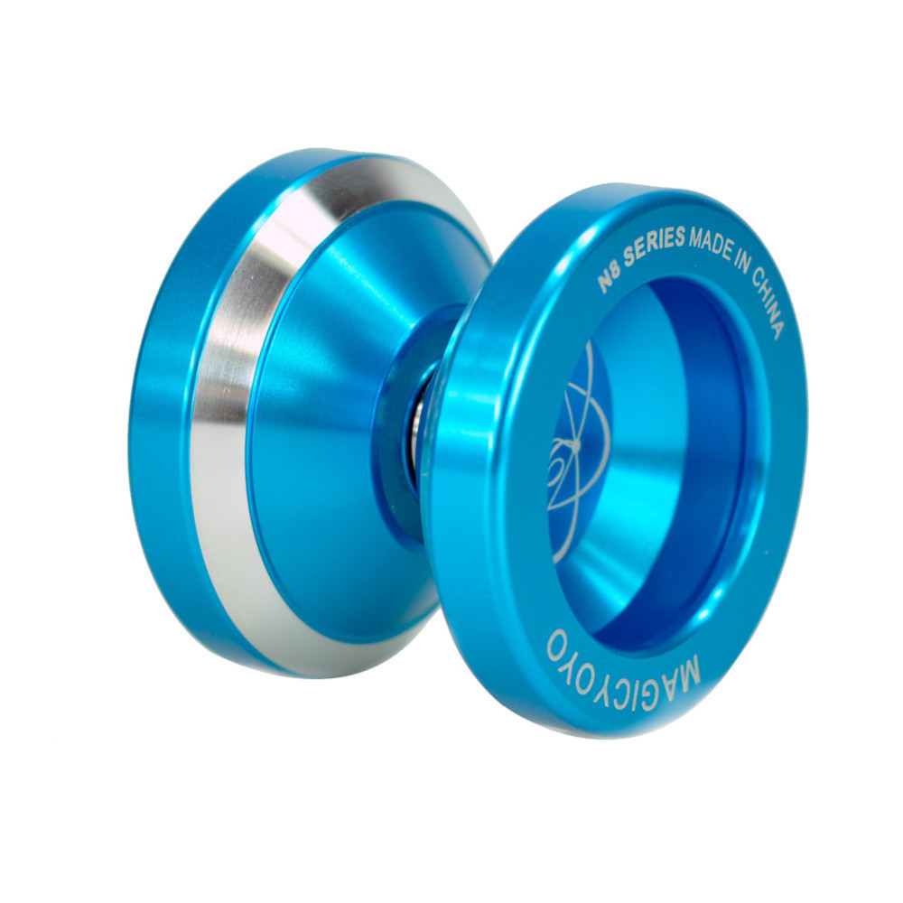 Blue MAGICYOYO N8 Dare To Do Alloy Aluminum Professional Yo-Yo Toy New