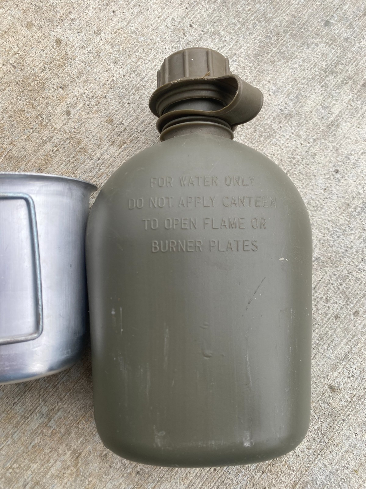 US Army Vietnam War 1969 Canteen & Cover M1956 ALICE