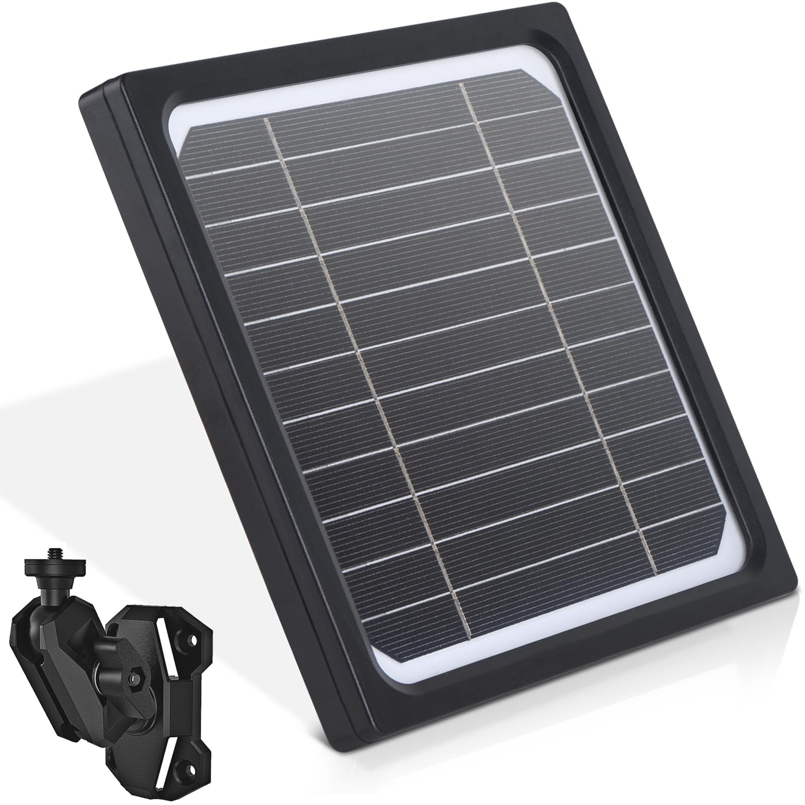 5W 12V Solar Panel for Trail with 5200mAh Rechargeable Battery - IP65 Waterpr...