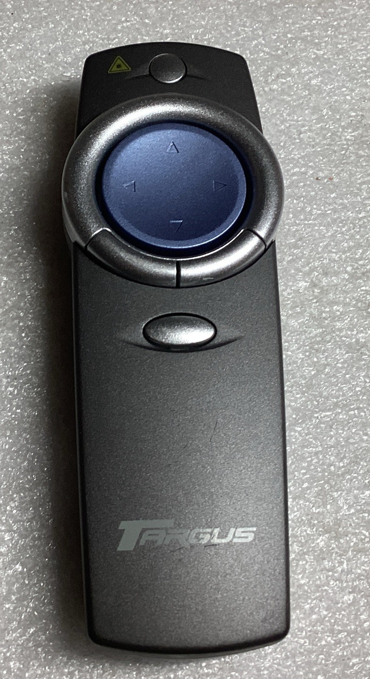 Targus PAUM30 Remote Control w/ Laser Pointer - Notebook Wireless Tested
