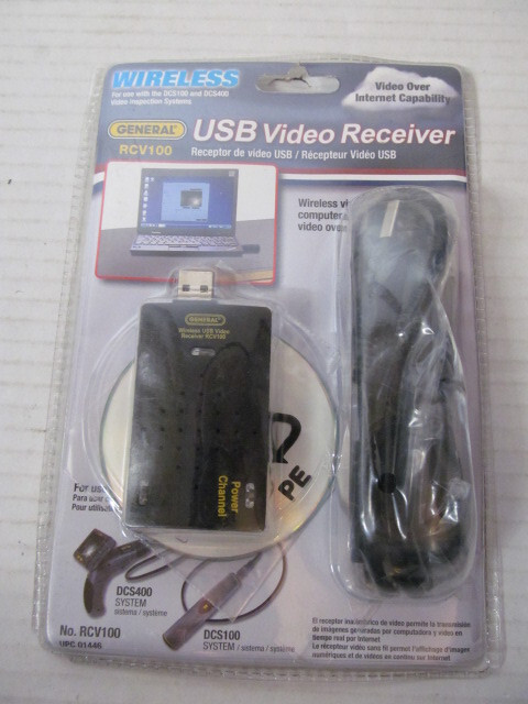 General Wireless USB Video Receiver RCV100 Works with Models DCS100 and DCS400