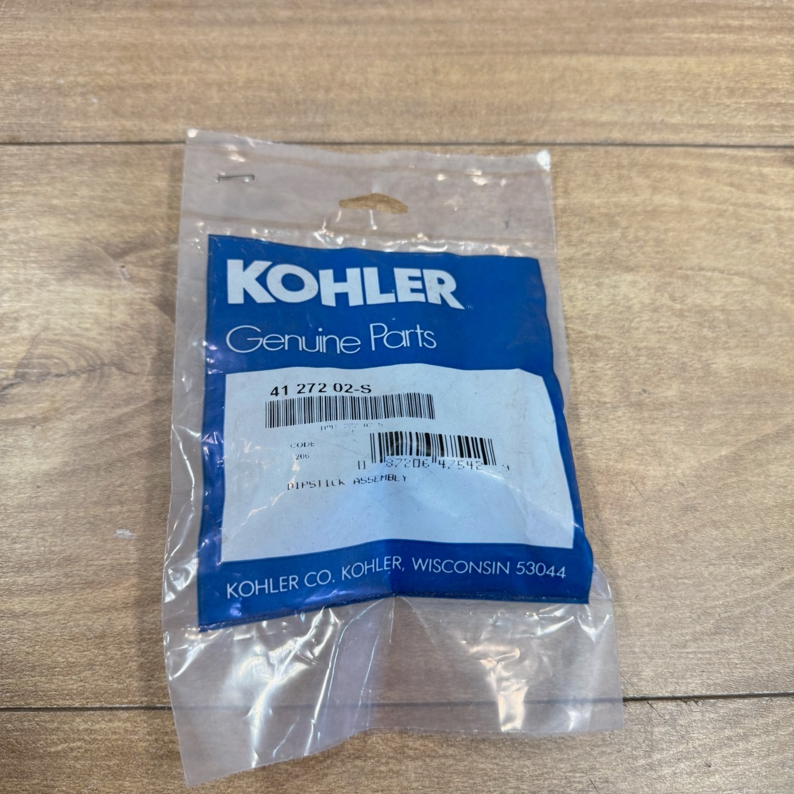 New KOHLER OEM NOS DIPSTICK ASSEMBLY / 41-272-02-S