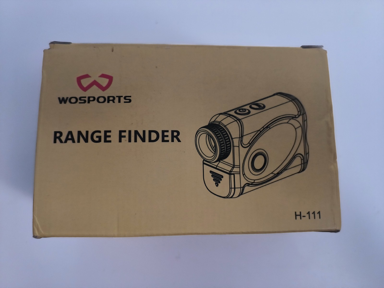 WOSPORTS Golf Rangefinder, 800 Yards Laser Rangefinder, High-Precision Flag Lock