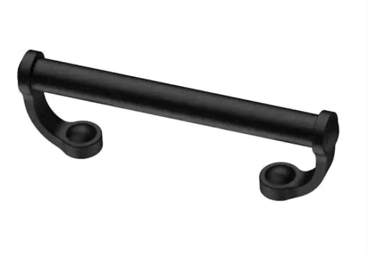 3" Rustic Farmhouse Pull Flat Black