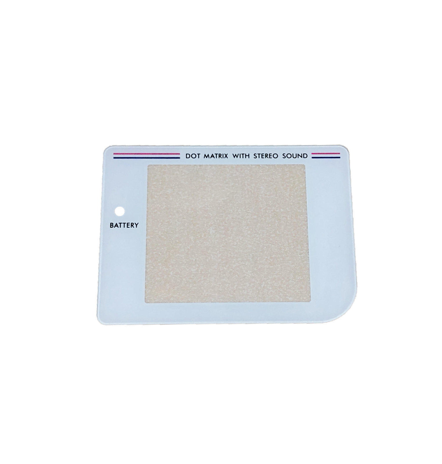 DMG Game Boy DMG Glass Lens White