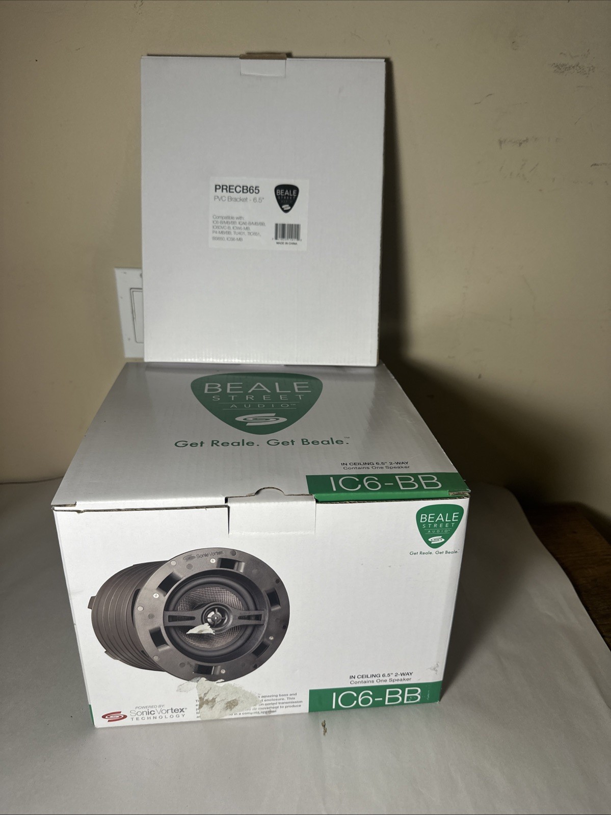 Beale Street IC6-BB In-Ceiling Speaker 6.5'' 2-way + PVC Bracket