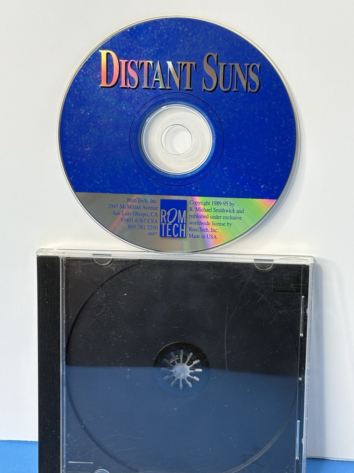 Distant Suns - Romtech Windows PC CD-ROM 1995