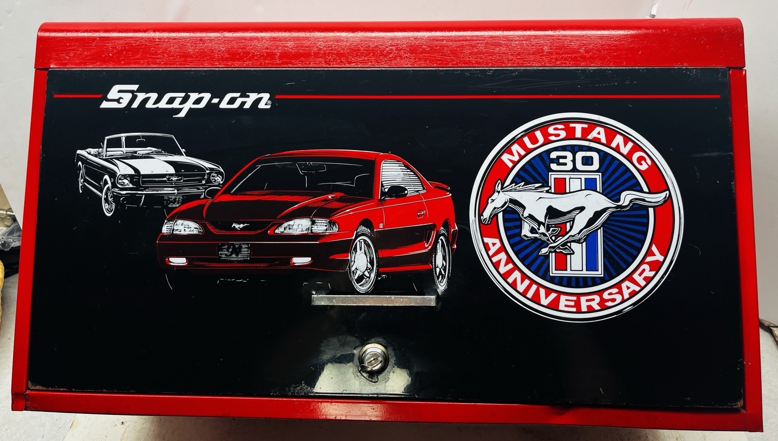 Snap On Tool Box Flip Top 6 Drawer 30th Anniversary Ford Edition 26” KRA56j