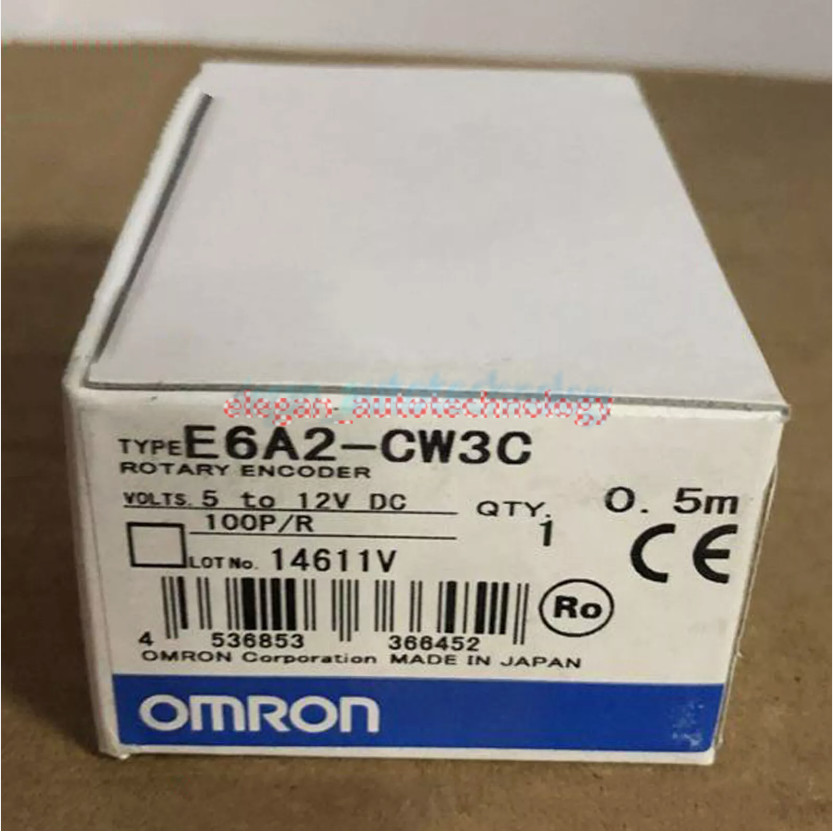 ONE OMRON rotary encoder E6A2-CW3C 100P/R NEW In Box