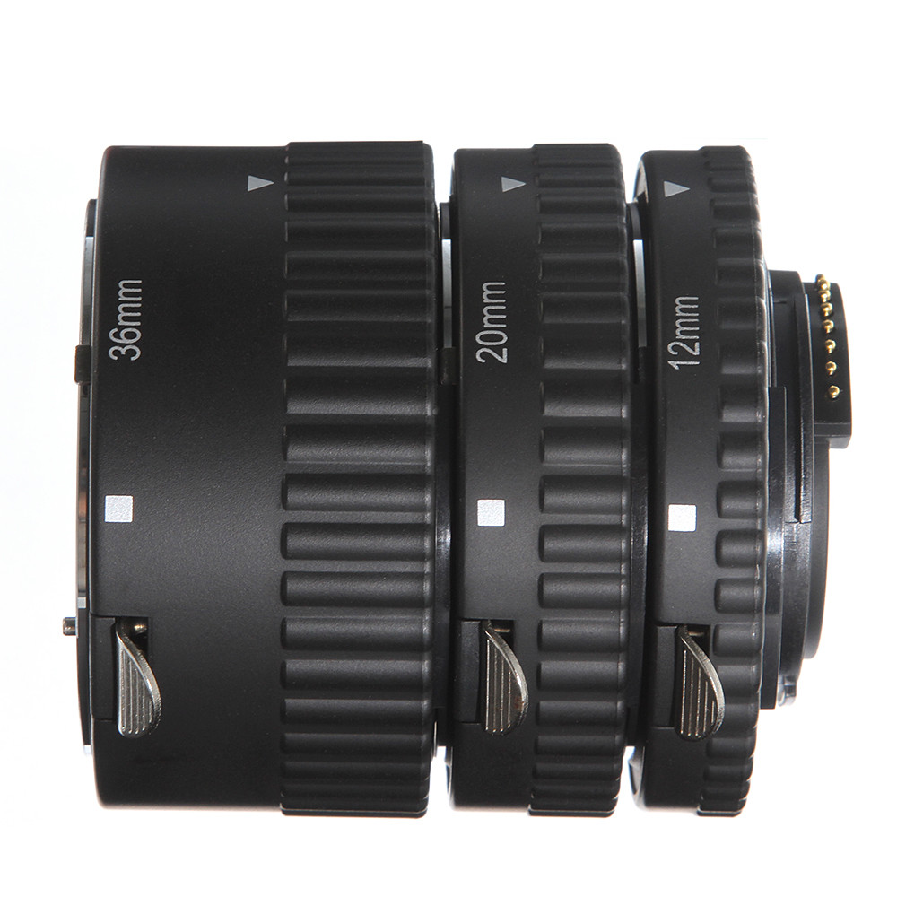 AF Auto Focus Macro Extension Tube Set 12 20 36 mm For Nikon D7200 D800 Camera