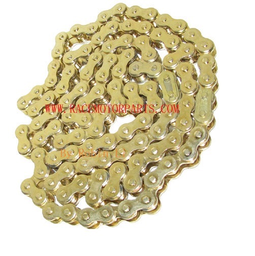 #420 102 links 26 7/8 inch ATV Scooter Pit bike Dirt Bike Quad TaoTao GOLD Chain