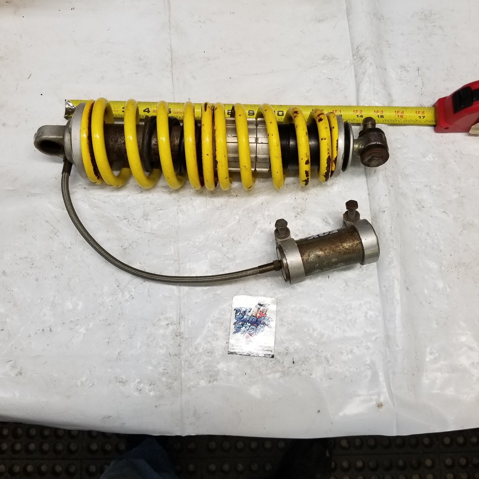 2001-2003 Polaris Edge XCSP Classic LE rear Fox M-10 shock REBUILT 7041934