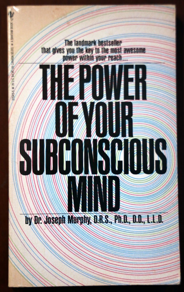 The Power of Your Subconscious Mind Dr. Joseph Murphy 1982 Paperback Psychology