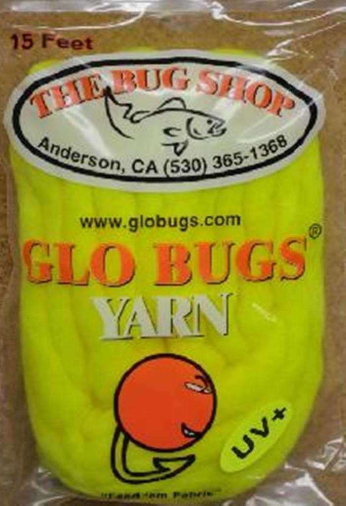 The Bug Shop Fat Yarn Fishing Fly Tying Material 5 Yards 15 Ft Choice of Colors