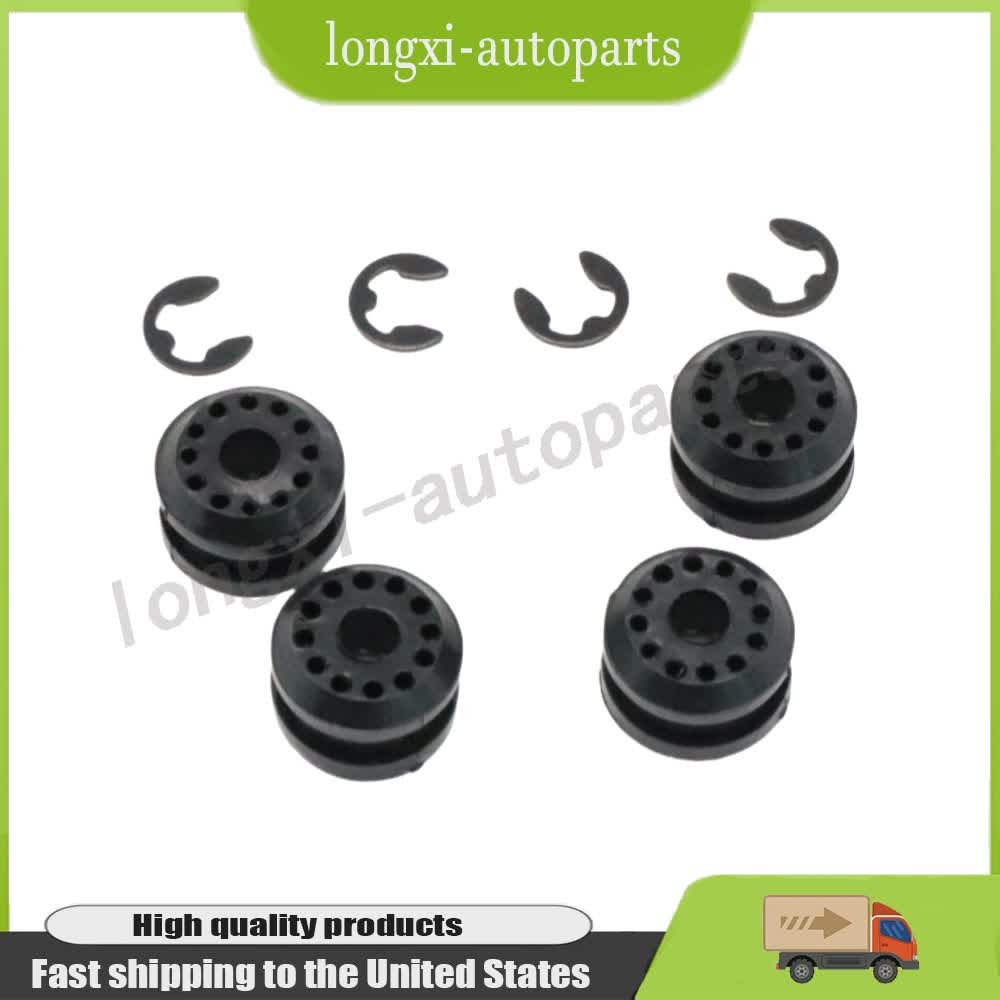 4X Transfer Case Control Lever Shift Linkage Rod Bushings Fit For Dodge Ram 2500