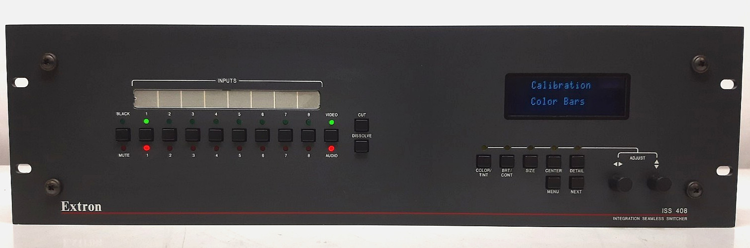 Extron ISS 108 Eight Input Seamless Audio Video Switcher