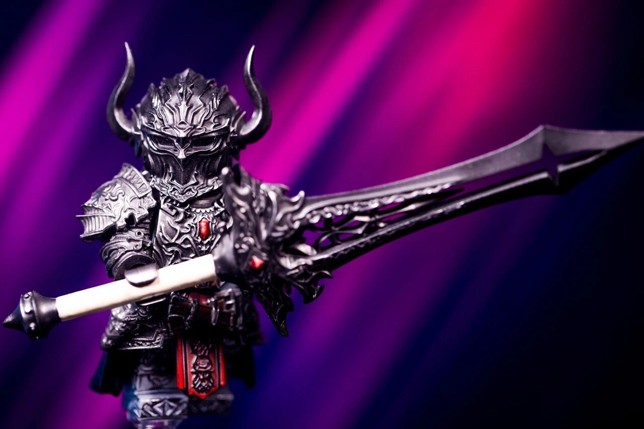 Custom Molded Figurine Accessory - Final Fantasy Black Knight