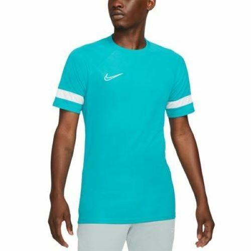 Nike Dri-FIT Academy Men's Short-Sleeve Soccer Top in Aquamarine-Size Small