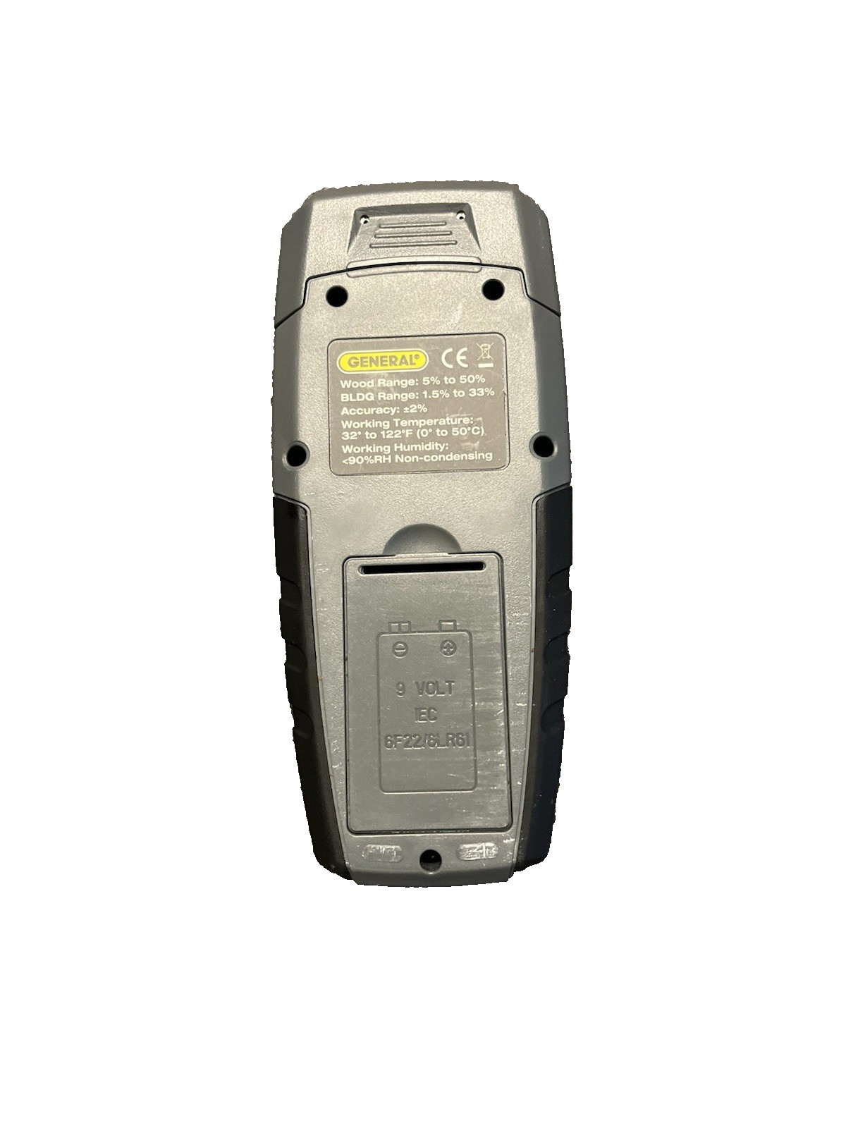 General MMD4E Electric Digital Moisture Meter w/ LCD Display Hold Function