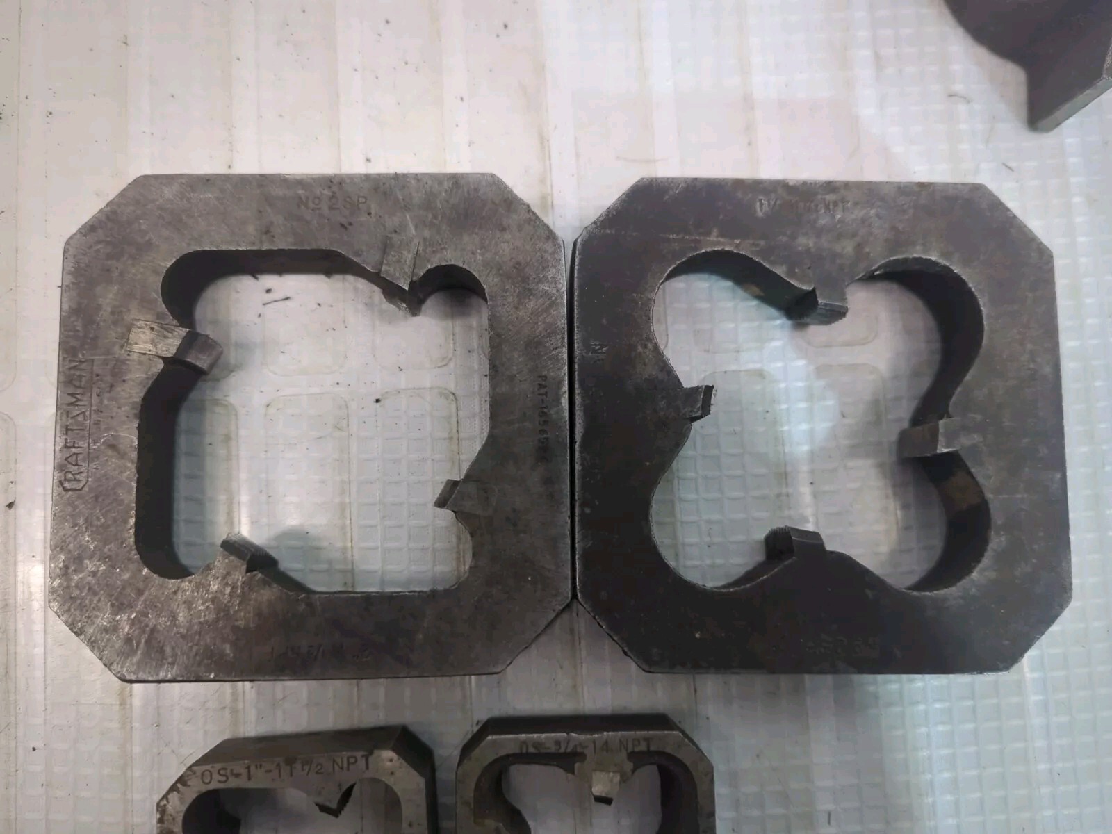 Craftsman REED PIPE THREADING DIE THREADER PLUMBING USA LOT AS IS