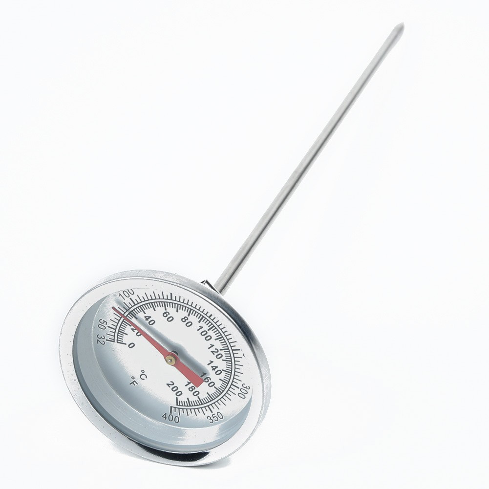 Stainless Steel Oven Thermometer / Temperature Gauge For Pizza Ovens BBQ Cooker