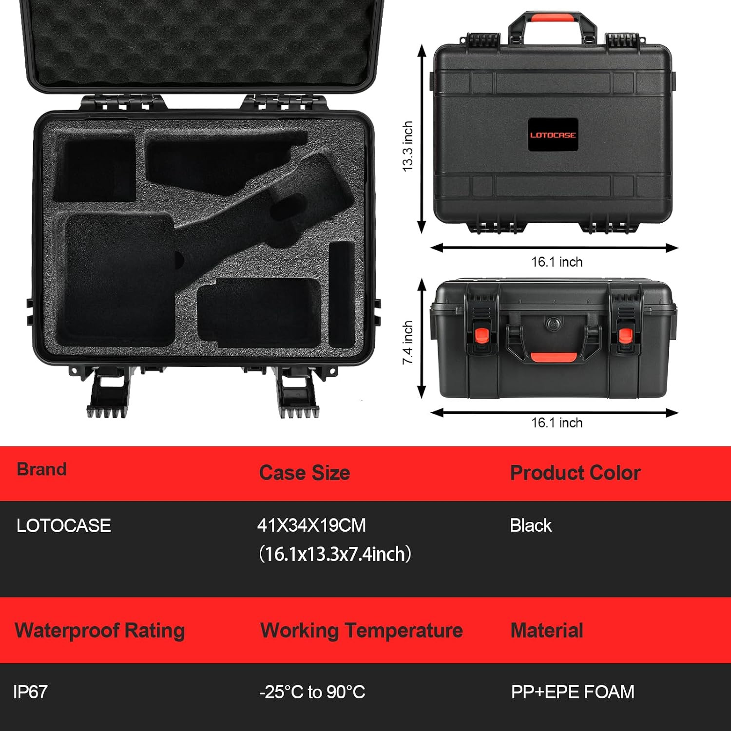 Case for Milwaukee M18 Angle Grinder - Custom Power Tools Hard Box | Custom Case