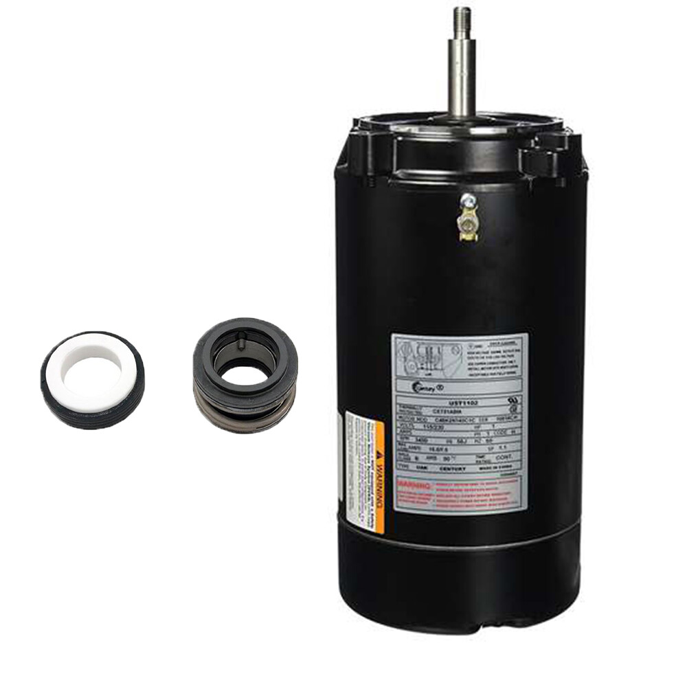 Puri Tech Motor and Seal Replacement Kit for 1 hp UST1102 Motor and PS-201 Seal