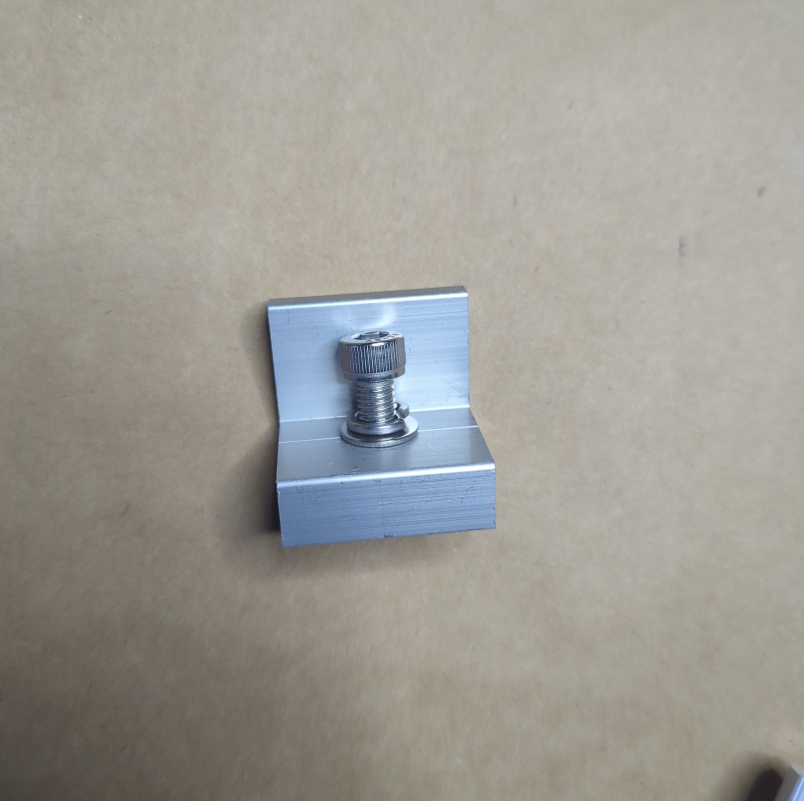 6 Solar Panel End Clamps For Mini Rail