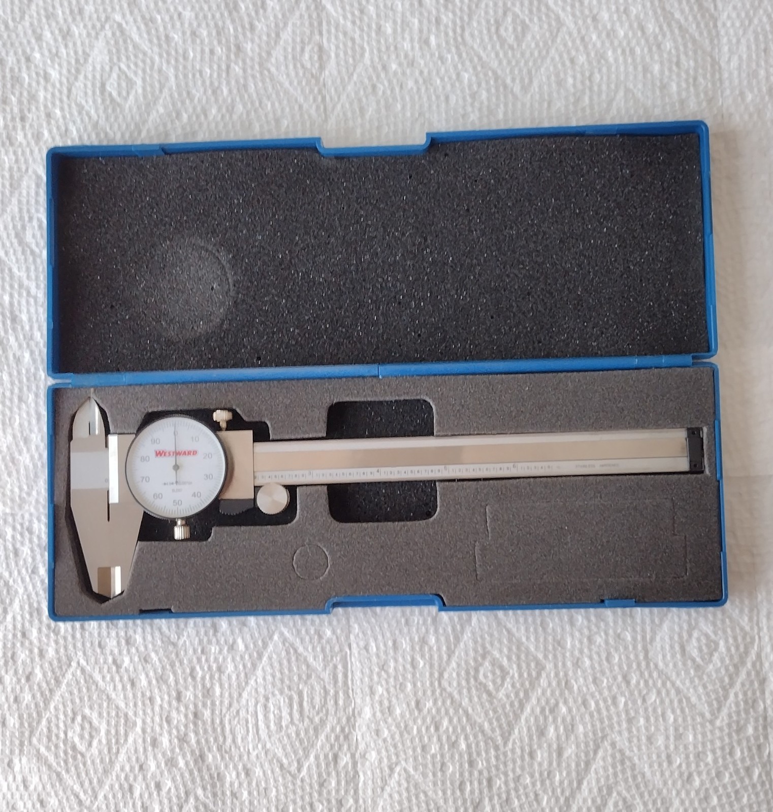 Westward Dial Caliper 0 To 6 In. 5LD57.