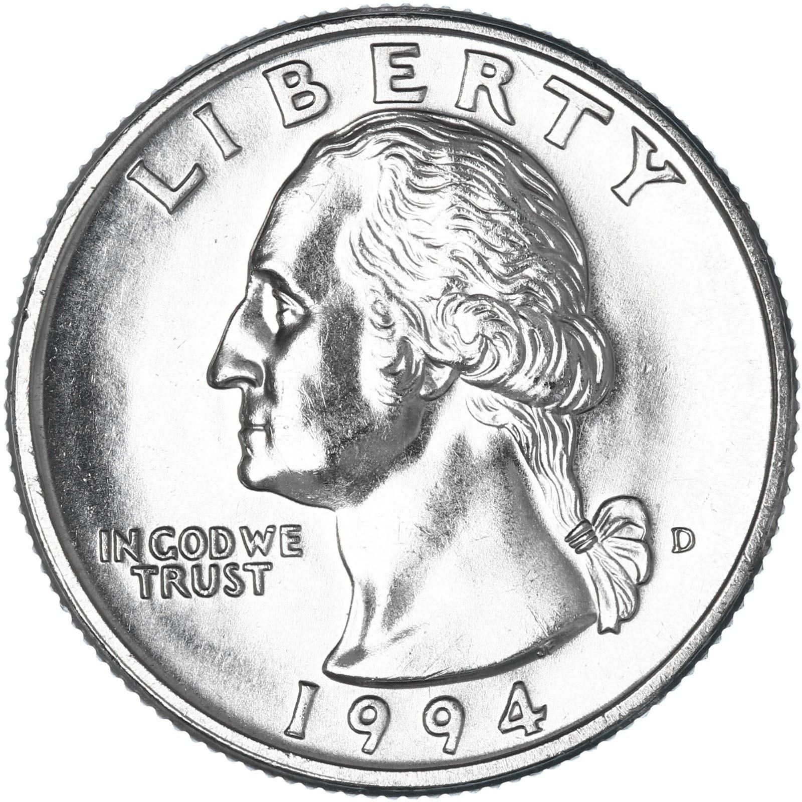 1994 D Washington Quarter Choice BU US Coin