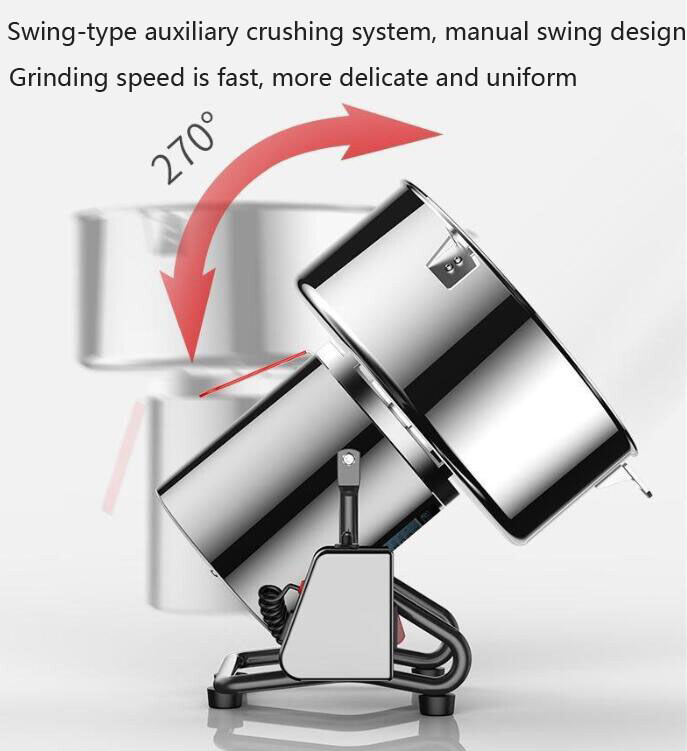 Electric Coffee Mill Grinder Grain Beans Spices Grinding Machine 3500G Herb Nuts