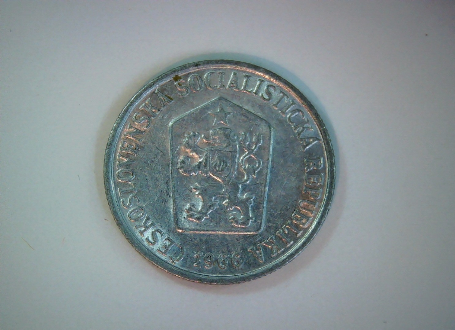 Czechoslovakia 1966 10 Haleru Coin