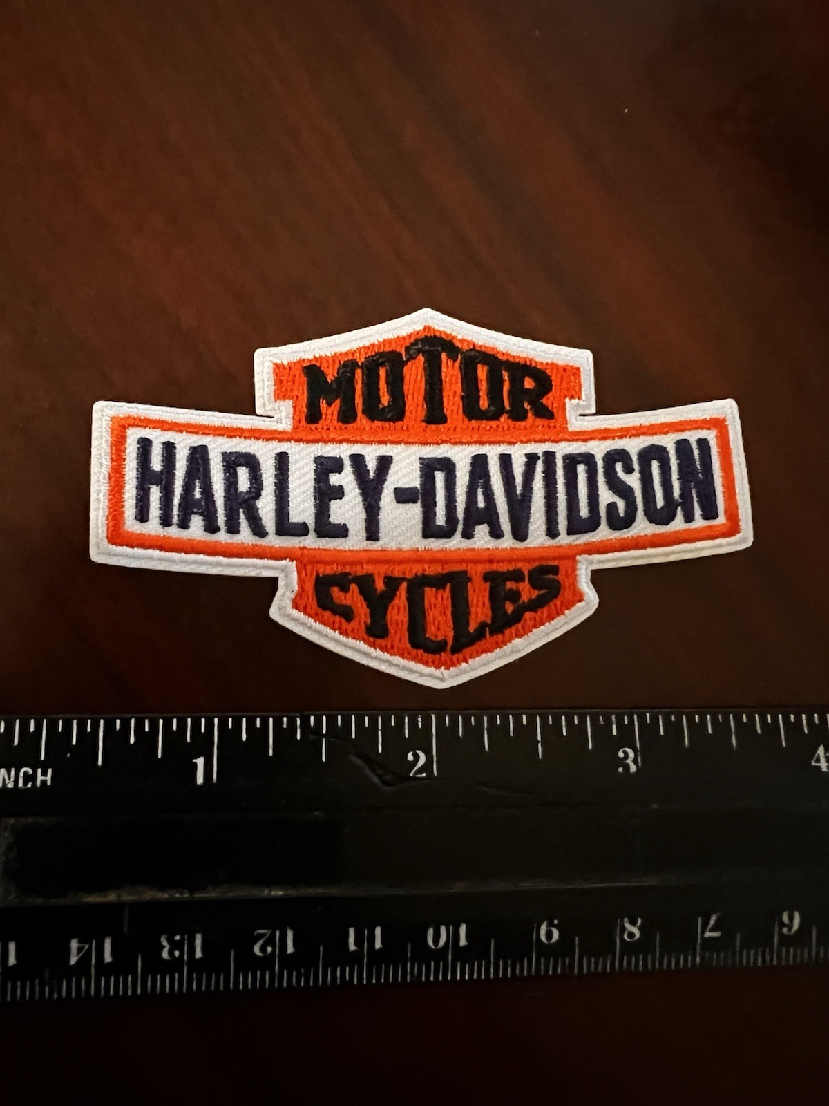 Jacket Sleeve Patch Harley Davidson Motorcycle Bar & Shield Factory HD Vest Hat