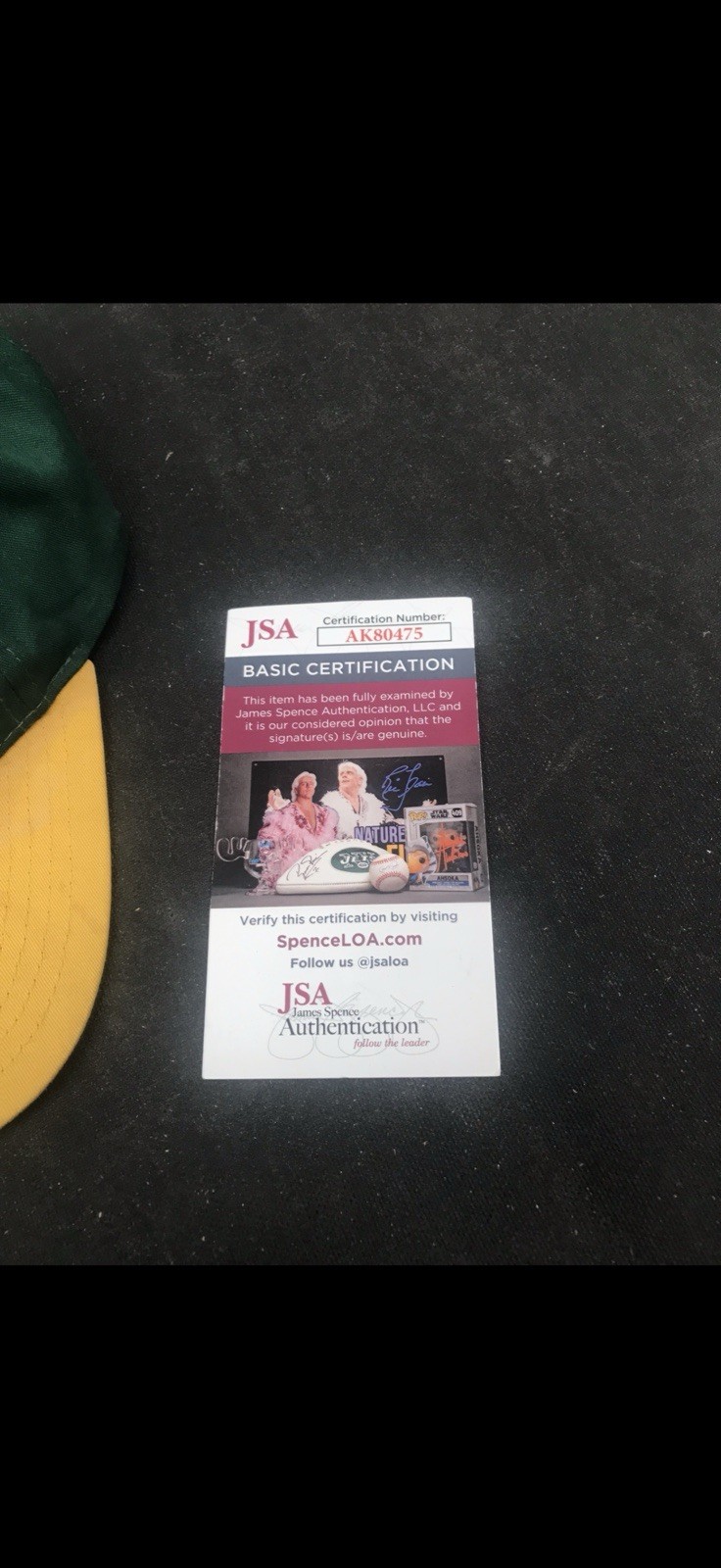 Reggie White Signed Packer Hat JSA