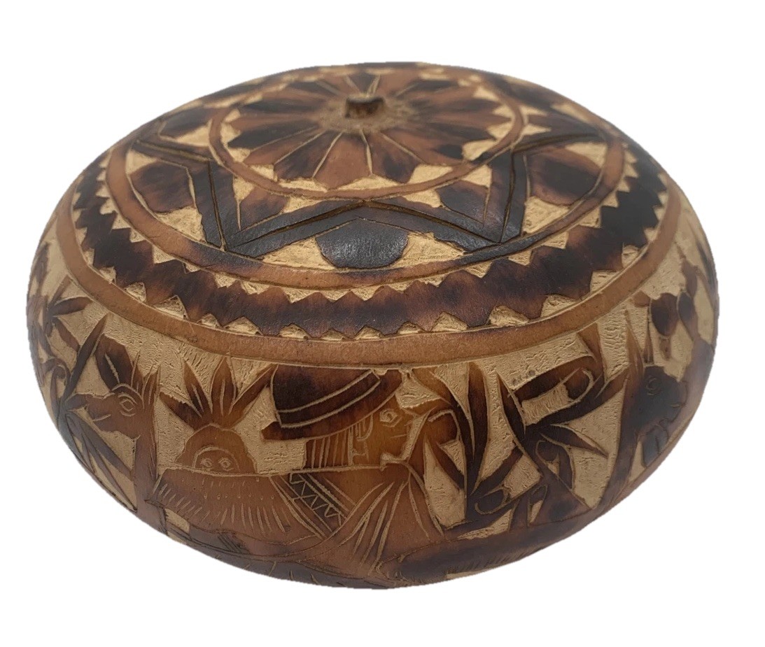 Carved Gourd Art