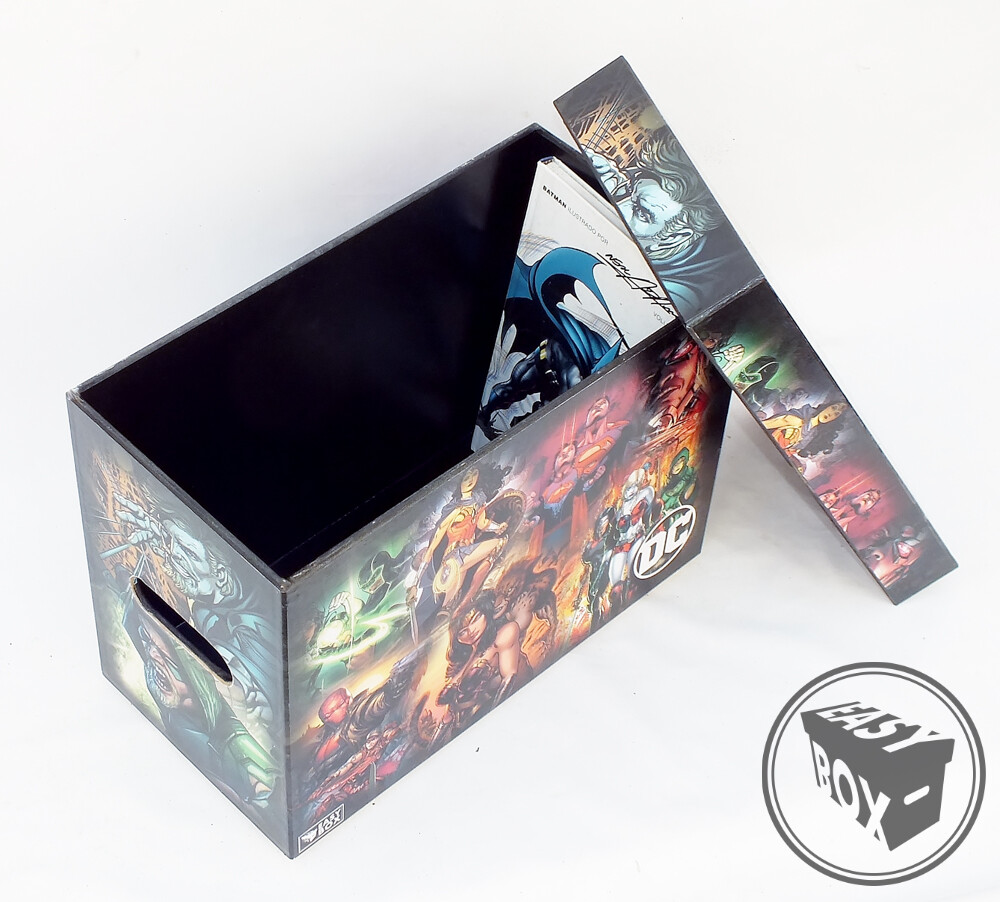 Large Comic Book Hard Box MDF DC REBIRTH