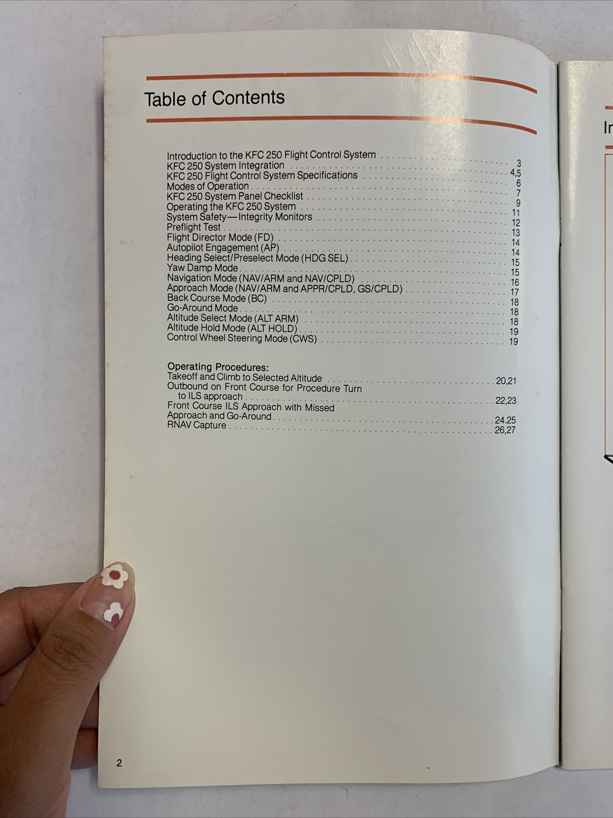 King KFC 250 Flight Control System Pilot's Guide