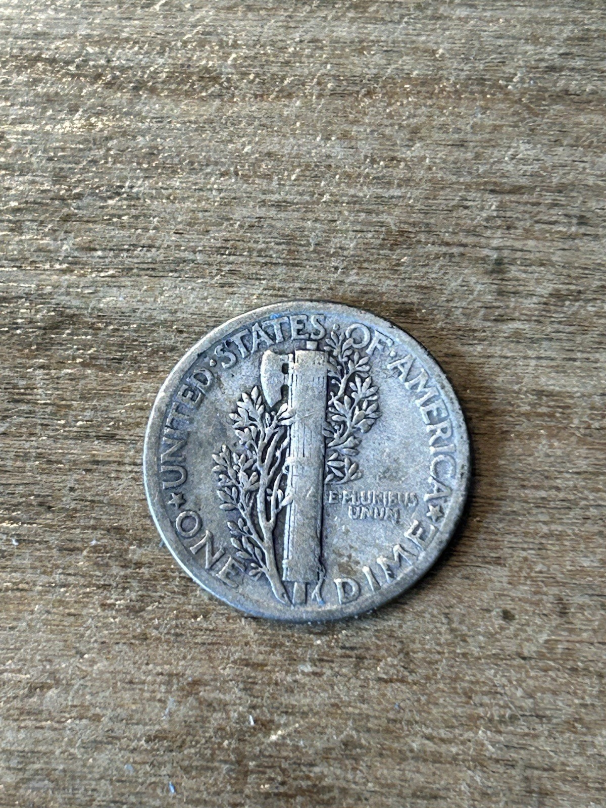 1929 Mercury Dime VG