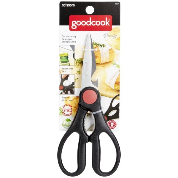 Ready Utility Kitchen Shears: Stainless Steel & Plastic, Hand Wash