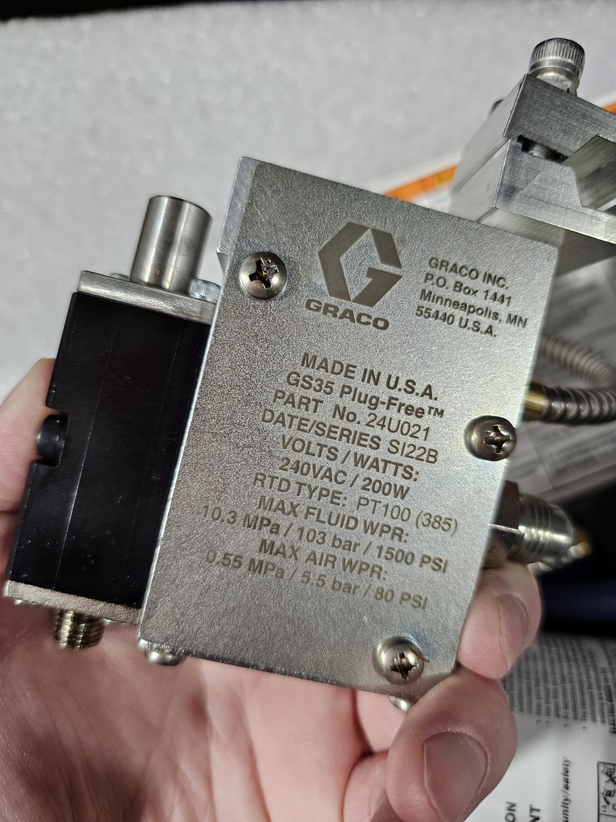 Graco Invisipac 24P241 Module Kit GS35