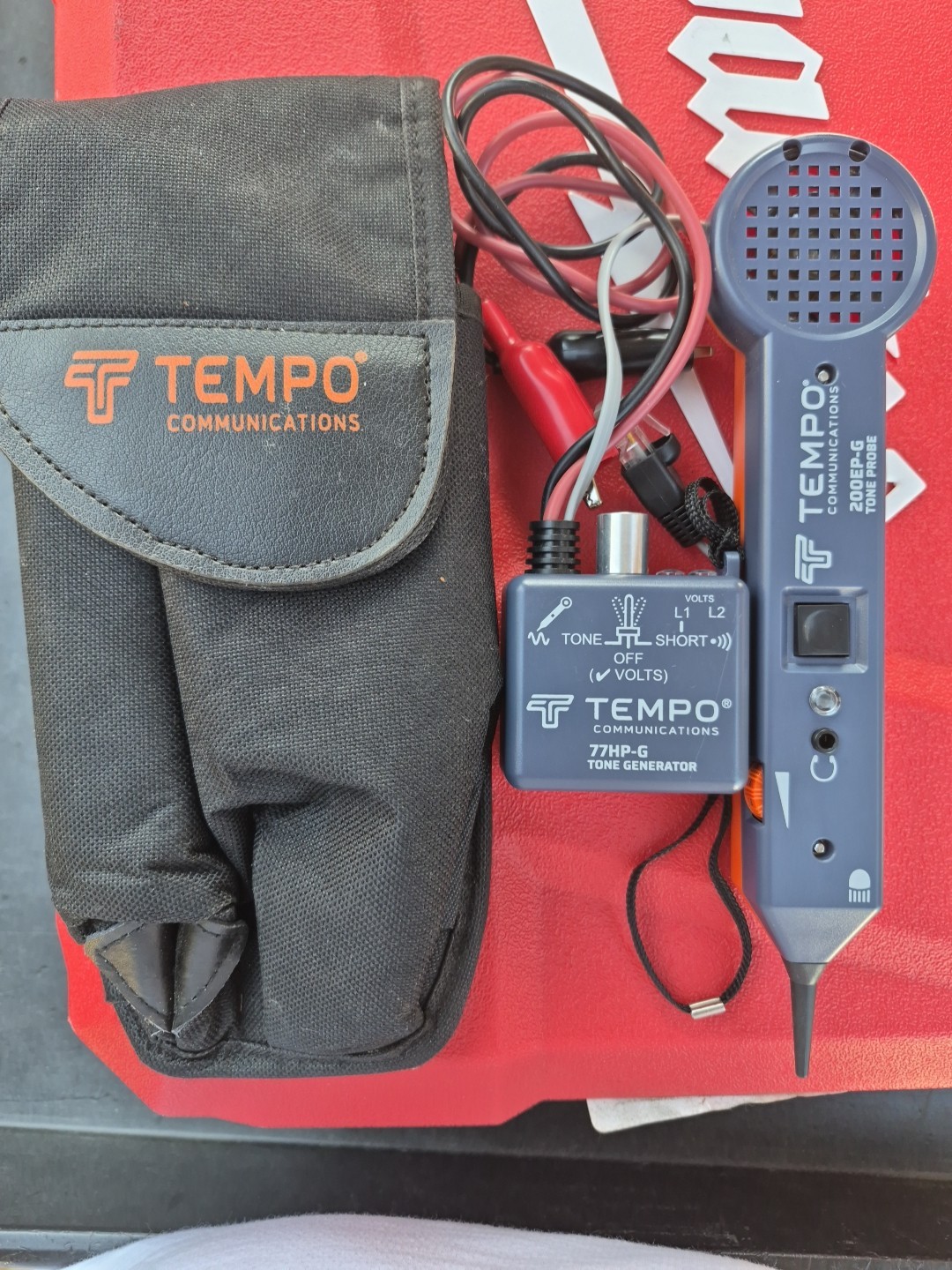 Tempo 200ep-g tone probe Kit 77hp-g Execelent Conditions