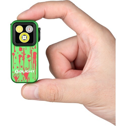 Olight Oclip Pro Rechargeable Clip-On Light (Zombie Green)