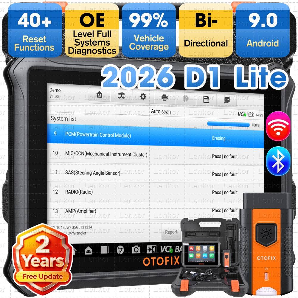 2026 OTOFIX D1 Lite Bidirectional Full System OBD2 Car Diagnostic Scanner Tool