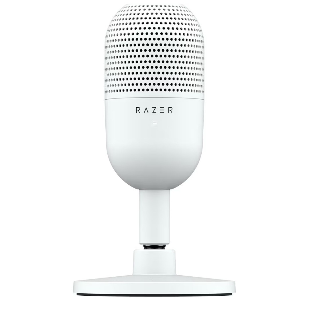 Razer Seiren V3 Mini USB Microphone: Condenser Mic - Supercardioid Pickup White