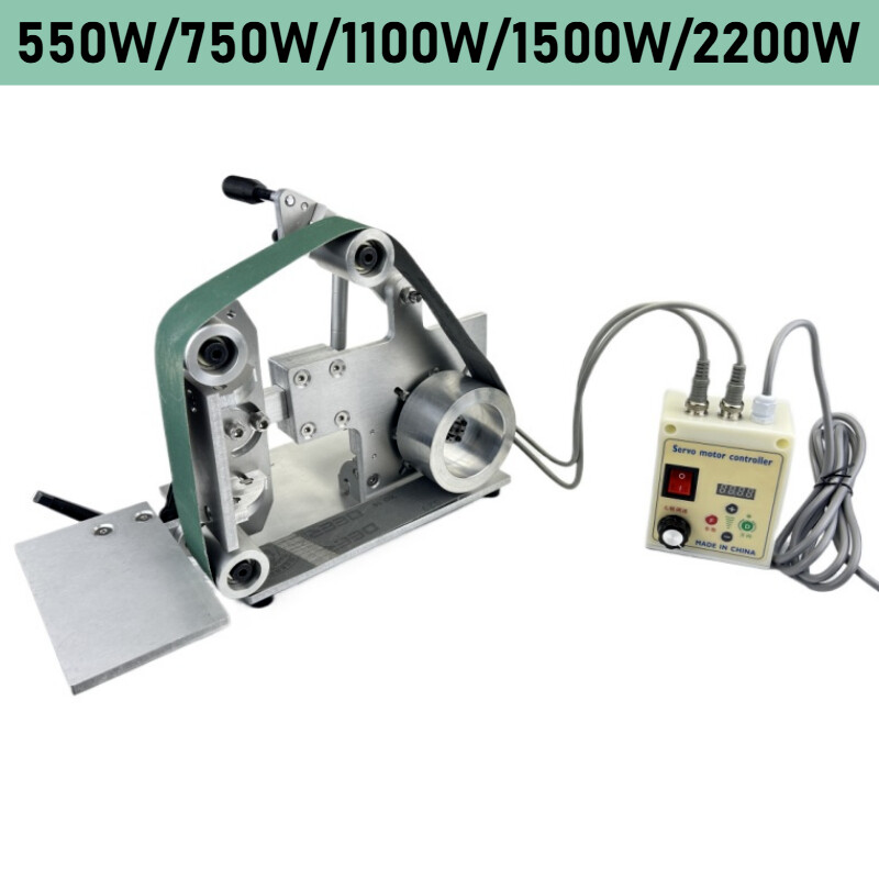 915*50mm DIY Vertical Belt Sander Brushless Polishing Grinding Sanding Machine