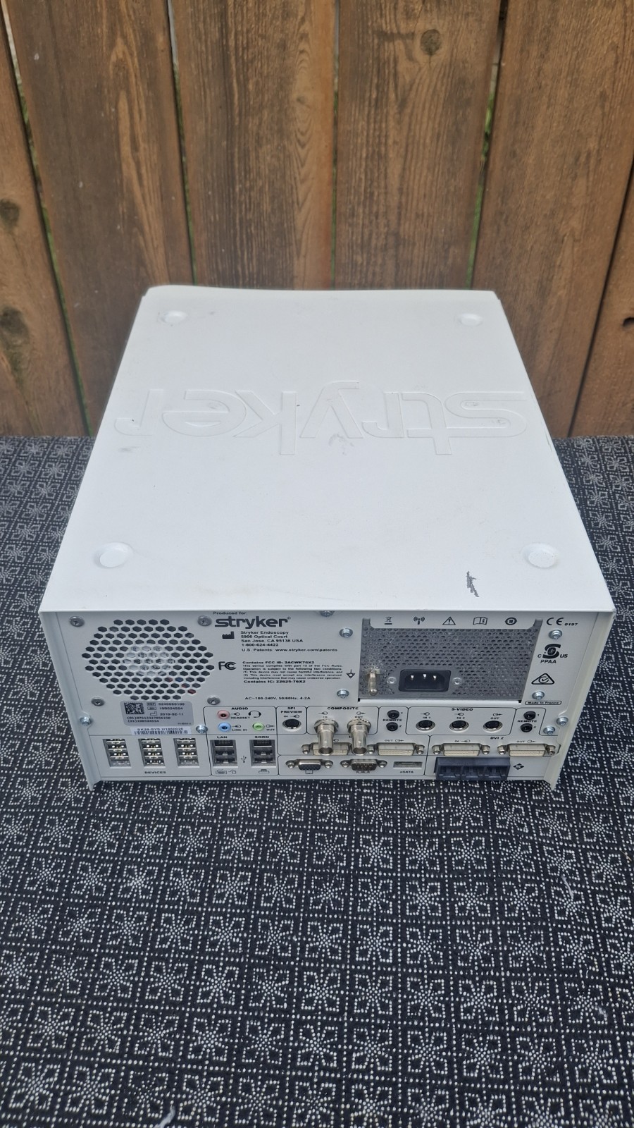 Stryker SDC3 HD Endoscopic Information Image Management Console 0240060100