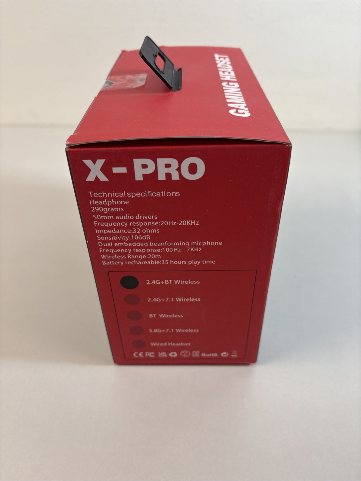*X-Pro Gaming Headset 2.4G+BT Wireless T11-43