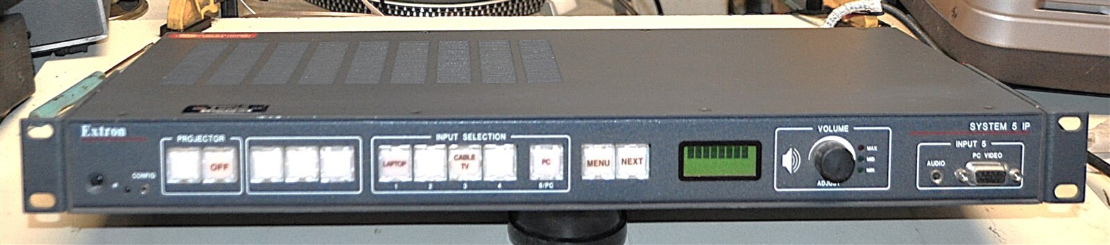 Extron System 5 IP Switcher with Front Panel Control Commercial Surplus Good