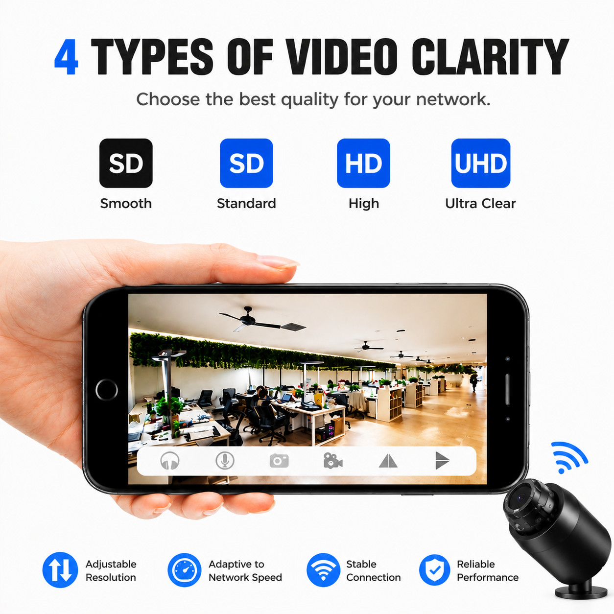 Mini Wireless Record Camera WiFi IP Home Security DVR Night Vision HD USB 1080P