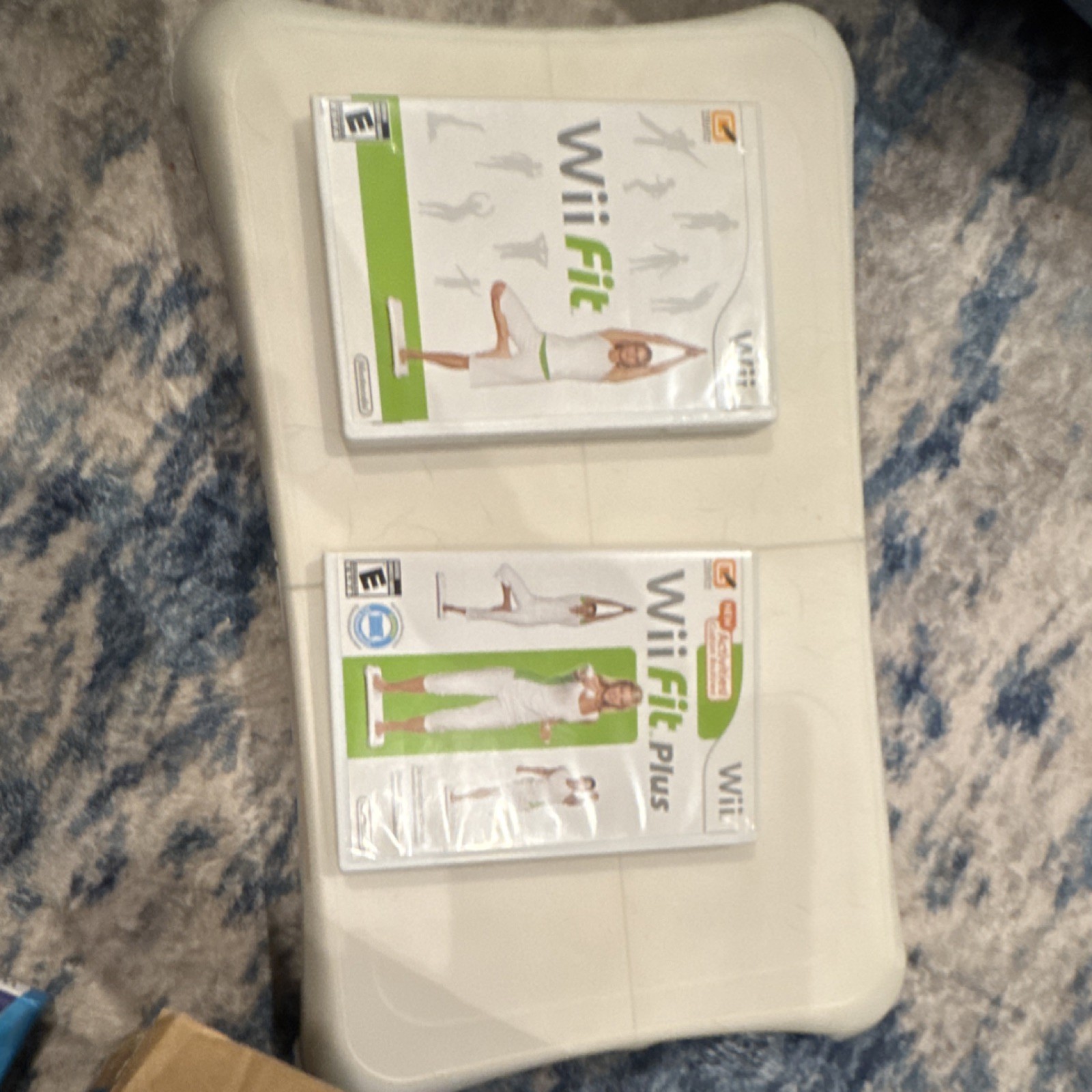 Nintendo Wii Fit Plus Game & Balance Board Fitness & Health Bundle